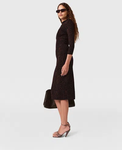 Stella Mccartney Snake Print Long-sleeve Jumper In Multi