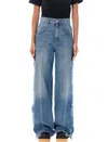Stella Mccartney Classic Bootcut Jeans In Vintage Blue