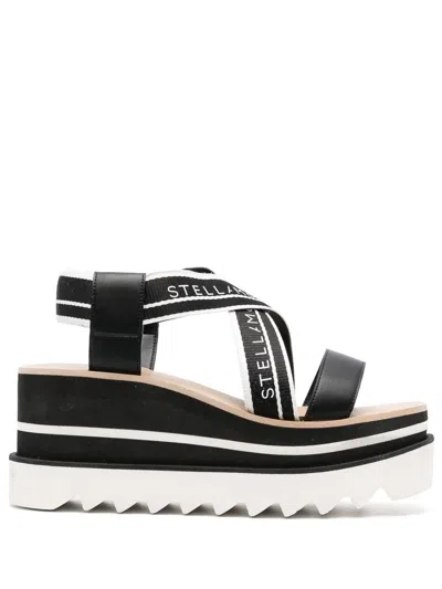 STELLA MCCARTNEY SNEAK-ELYSE 80MM PLATFORM SANDALS