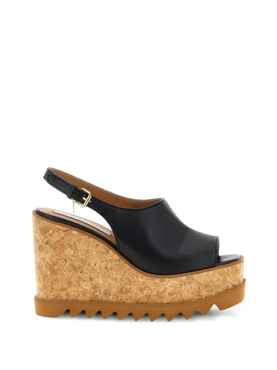 Stella Mccartney Sneak-elyse Slingback In Black
