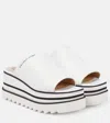 Stella Mccartney Sneak Elyse Clogs With Plateau In White