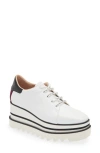 Stella Mccartney Stella Mc Cartney Sneakelyse Sneakers In White/black/plum