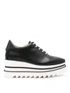 Stella Mccartney Wedge Shoes  Woman Color Black In Black