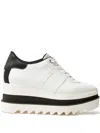 Stella Mccartney Sneak-elyse Platform Sneakers In White