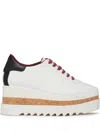 Stella Mccartney Stella Mc Cartney Sneak Elyse Wedge Sneakers In White