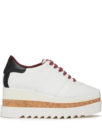 Stella Mccartney Sneak-elyse Platform Sneakers In White