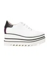 Stella Mccartney Elyse 80mm Sneakers With Non-slip Sole In White