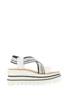 Stella Mccartney Sneakelyse Canvas And Alter Nappa Sandals In White