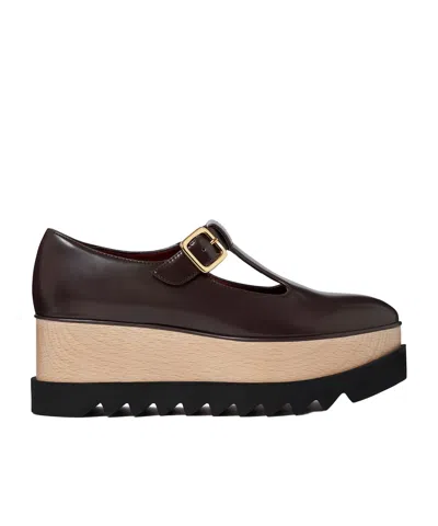 STELLA MCCARTNEY STELLA MCCARTNEY SNEAK-ELYSE T-BAR PLATFORM MARY JANE SHOES