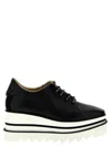 Stella Mccartney Sneak-elyse' Wedge In Black