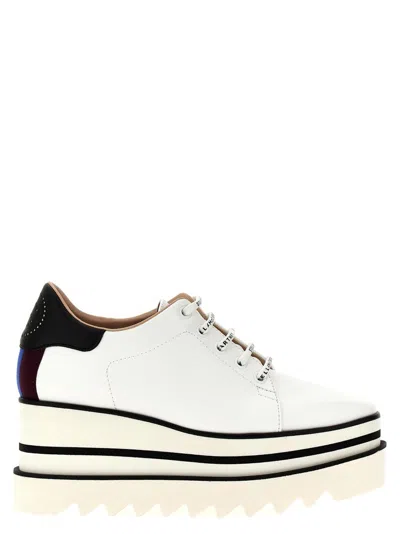 Stella Mccartney Sneak-elyse' Wedge In White