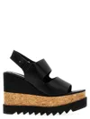 Stella Mccartney Sneak-elyse Wedge Sandals
