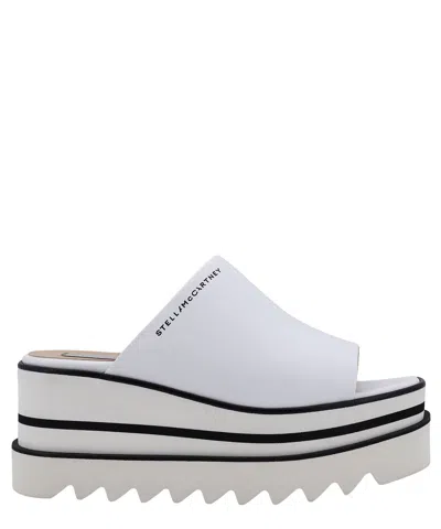 Stella Mccartney Sneak Elyse Wedges In White