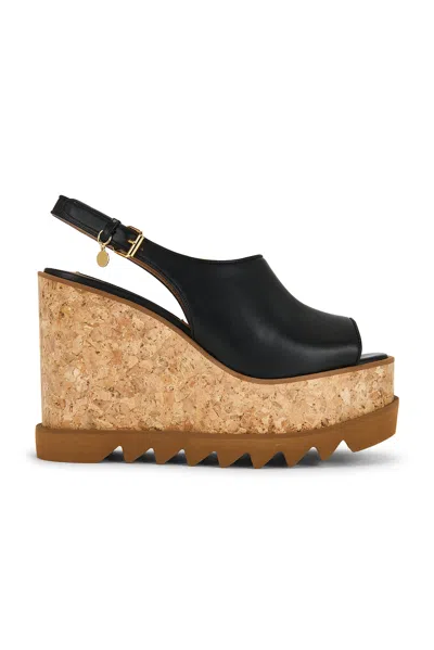 Stella Mccartney Sneakelyse 120 Slingback Sandal In Animal Print
