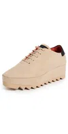 Stella Mccartney Sneakelyse Alter Suede Sneakers Desert In Neutral