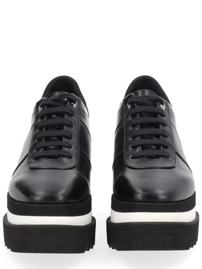 Stella Mccartney Sneak-elyse Platform Lace-up Sneakers In Black