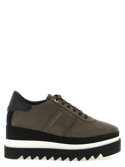 Stella Mccartney Sneak-elyse Platform Sneaker In Gray