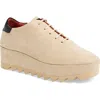 Stella Mccartney Sneakelyse Platform Sneaker In Sand