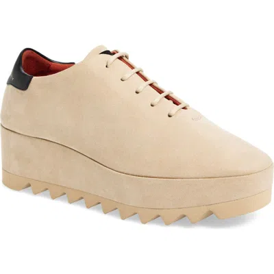 Stella Mccartney Sneakelyse Platform Sneaker In Sand