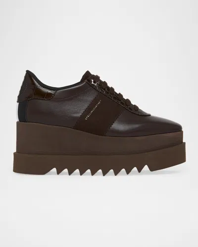 Stella Mccartney Sneakelyse Platform Sneakers In 2007 Coffe