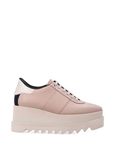 Stella Mccartney Elyse Platform Trainers Vegan Upper In Pink