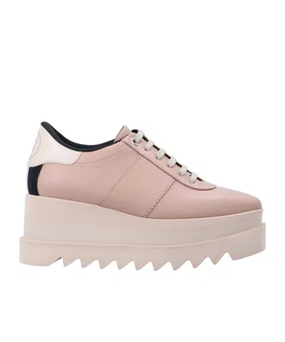 Stella Mccartney Sneakelyse Platform Trainers In Neutral