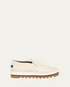 Stella Mccartney Sneakelyse Vegan Platform Sneakers In Cream