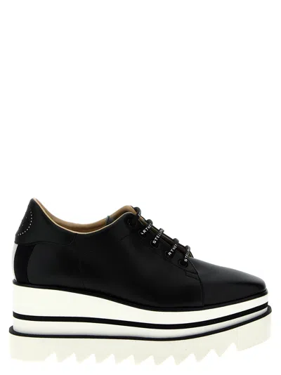 Stella Mccartney 'sneak-elyse' Wedge In Black