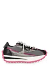 Stella Mccartney Woman Sneakers Black Size 9 Textile Fibers In Multicolor
