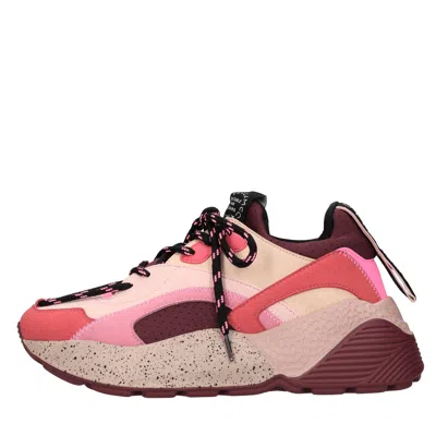 Stella Mccartney Woman Sneakers Red Size 5 Textile Fibers In Multicolour