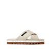 Stella Mccartney Slide Sandals With Application In Neutral
