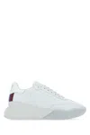 Stella Mccartney Woman Sneakers Sky Blue Size 7 Textile Fibers In White