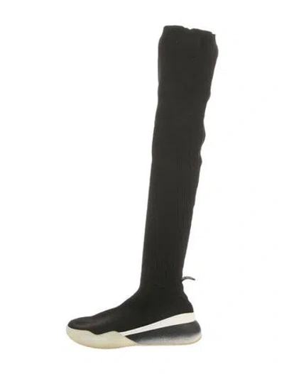 Pre-owned Stella Mccartney Sock Boots In Black