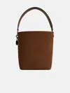 Stella Mccartney 'soft' Brown Suede Crossbody Bag In Brown