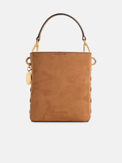 Stella Mccartney 'soft' Eco Alter Mat Beige Crossbody Bag In Brown