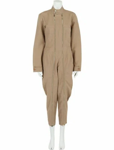 Pre-owned Stella Mccartney Solid Jumpsuit W/ Tags In Brown