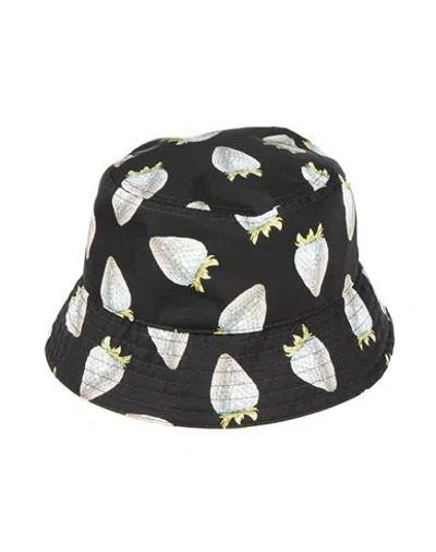 Stella Mccartney + Sorayama Woman Hat Black Size L Polyamide
