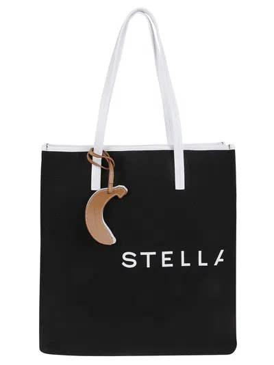 Stella Mccartney Spacious Black Tote Bag