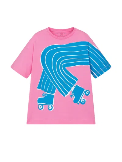 STELLA MCCARTNEY SPECIAL T-SHIRT,TW8B31.Z0434 552 PINK