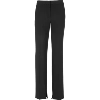 Stella Mccartney Split Cuff Straight Leg Trousers In Default Title