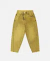 Stella Mccartney Sponge Bob Graphic Denim Jeans In Yellow