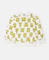 Stella Mccartney Spongebob Graphic Sweatshirt In Cream/yellow