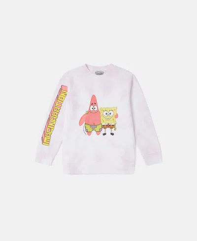 Stella Mccartney Spongebob Graphic Tie-dye Sweatshirt In Pink