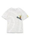 Stella Mccartney X Spongebob Squarepants Cotton Jersey T-shirt In Grey