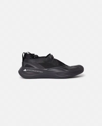 Stella Mccartney Sportswear Low Ground Running Sneakers In Black