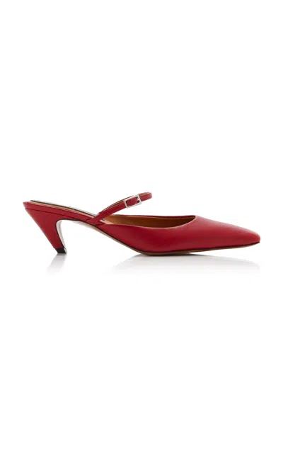 STELLA MCCARTNEY SPUR VEGAN-LEATER MULES