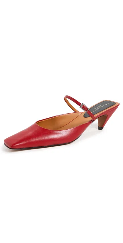 Stella Mccartney Spur Alter Mat Pumps Love Red