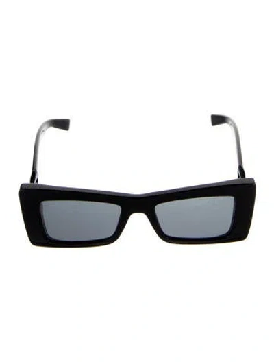 Pre-owned Stella Mccartney Square Eyeglasses In Black