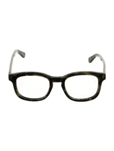 Pre-owned Stella Mccartney Square Eyeglasses In Green