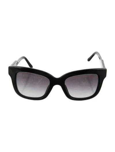 Pre-owned Stella Mccartney Square Gradient Sunglasses In Black